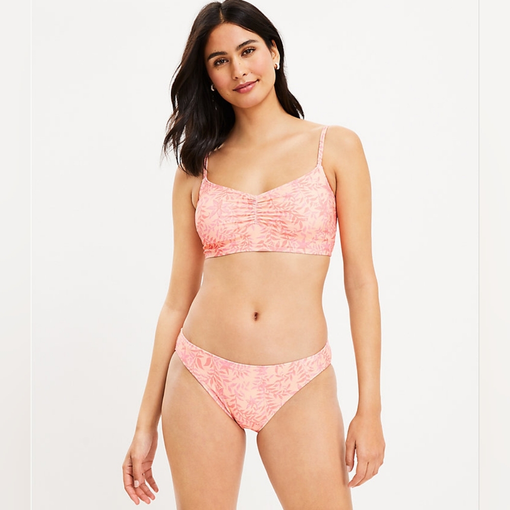 LOFT Beach Floral Classic Bikini Bottom